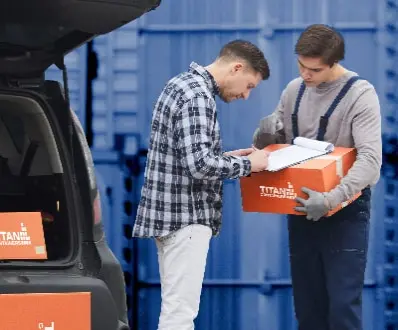 Self storage i containere med Titan i Danmark